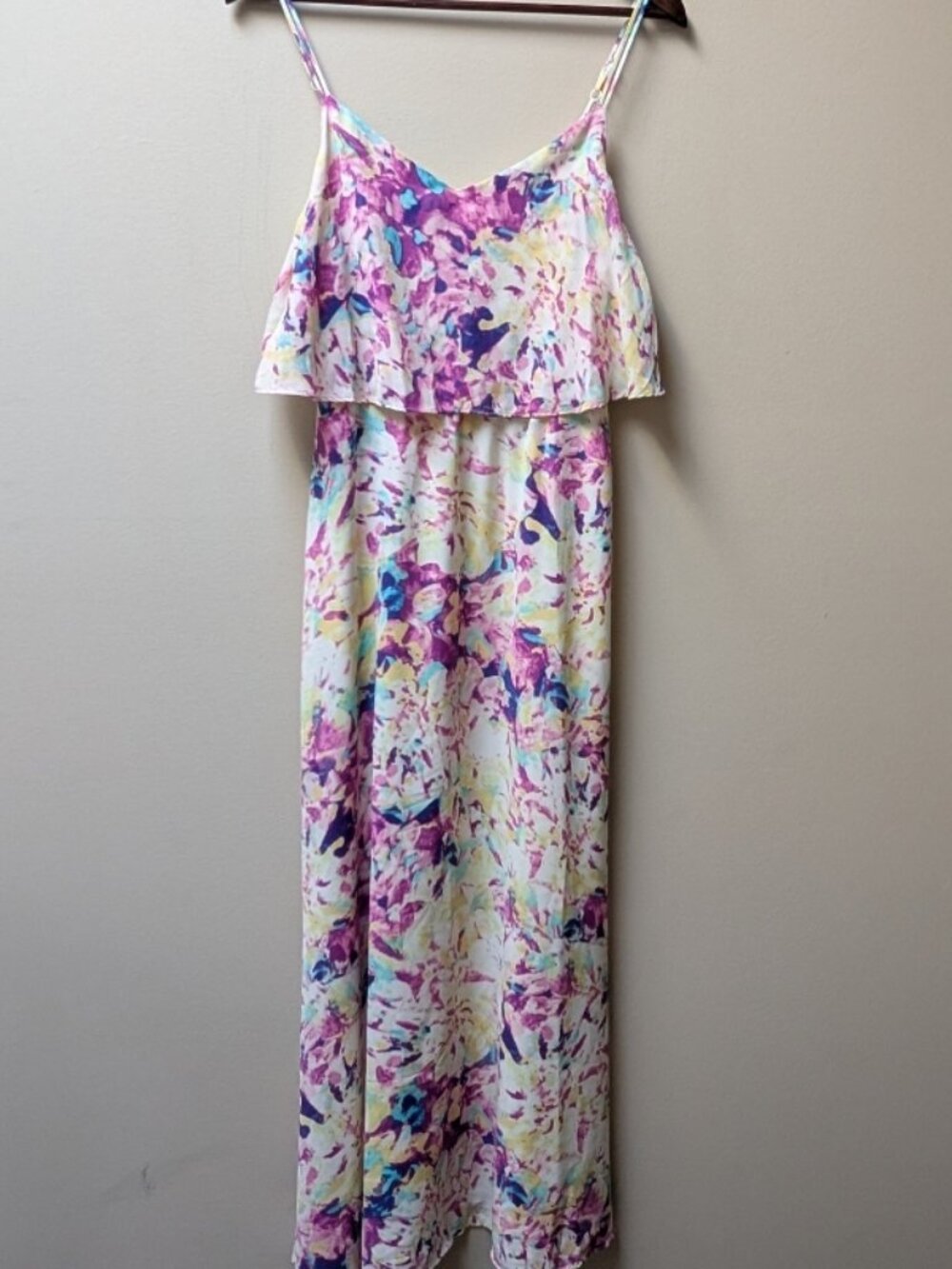 NWT Apt 9 flutter floral watercolour maxi dress / 2